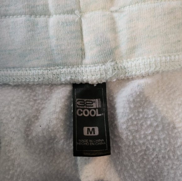 Womens 32 degree cool blue sweat shorts sz M - Picture 4 of 5